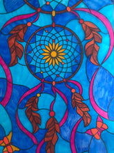 Load image into Gallery viewer, Dry Erase Stained Glass - Dream Catcher