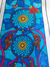 Load image into Gallery viewer, Dry Erase Stained Glass - Dream Catcher