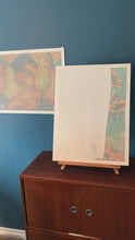 Load and play video in Gallery viewer, Wet Reveal Water Activated Art, Art Therapy, AccessibleArt, Dementia Care, Alzheimers Care, Sunflower Canvas