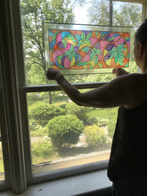 Load image into Gallery viewer, Dry Erase Stained Glass Transoms