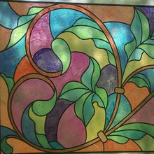 Load image into Gallery viewer, Dry Erase Stained Glass Transoms