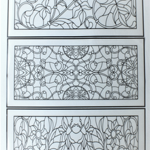 Load image into Gallery viewer, Dry Erase Stained Glass Transoms