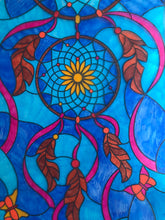 Load image into Gallery viewer, Dry Erase Stained Glass - Dream Catcher

